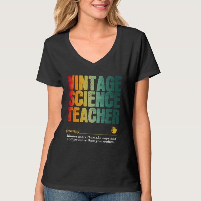 Camiseta Science Teacher Appreciation Week Back to School 2 (Frente)