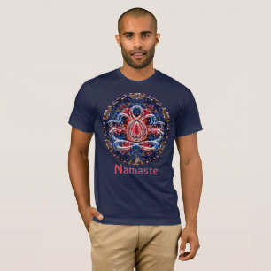 Camiseta Scintilação Zen Lotus Namaste