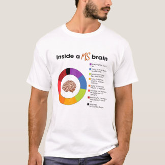 Camiseta Sclerose Múltipla no Cérebro de dentro A Sensibili