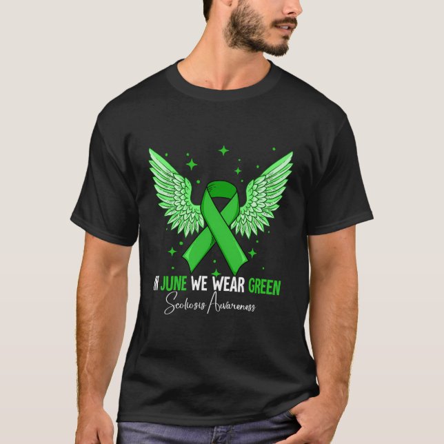 Camiseta Scoliose Mês de Sensibilização (Frente)