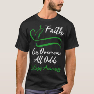 Camiseta Scoliose Sensibilização Escoliose Verde