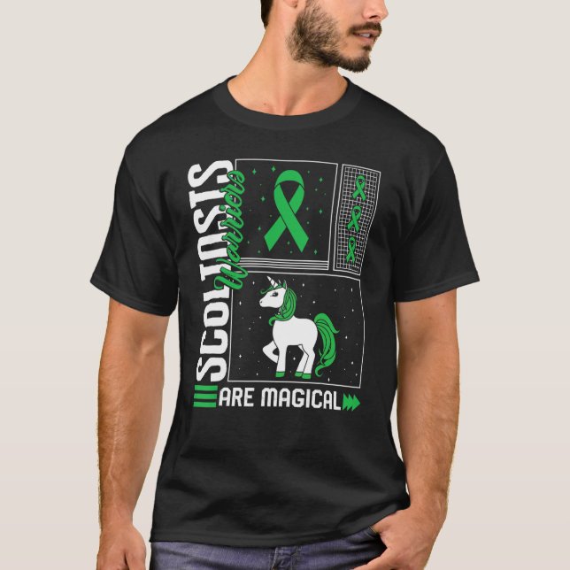 Camiseta Scoliose Sensibilização Os Guerreiros Da Scoliose  (Frente)