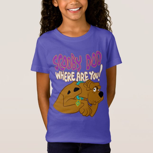 Camiseta Scooby-Doo Assustado (Frente)