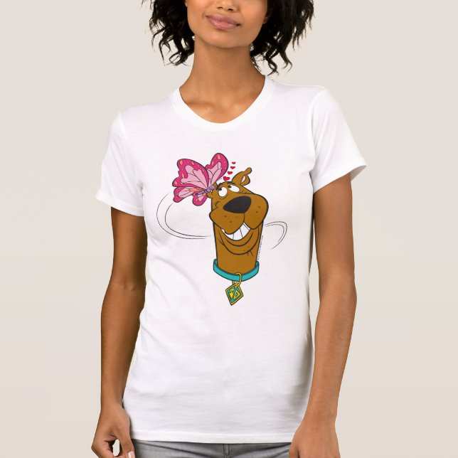 Camiseta Scooby-Doo Butterfly Kisses (Frente)