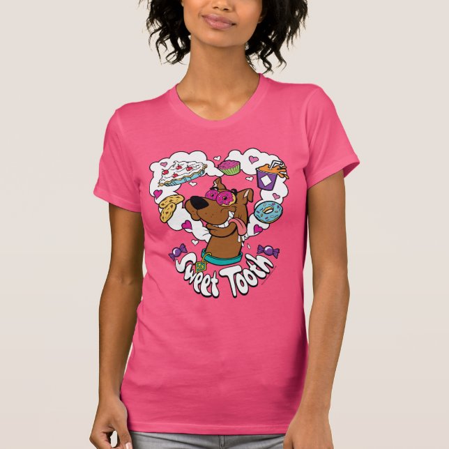 Camiseta Scooby-Doo "Doente Doce" (Frente)