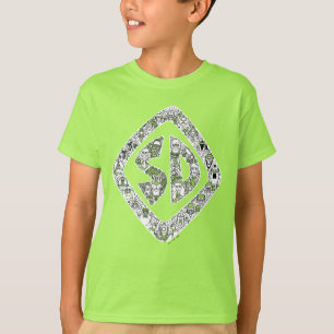 Camiseta Scooby-Doo Doodle Art