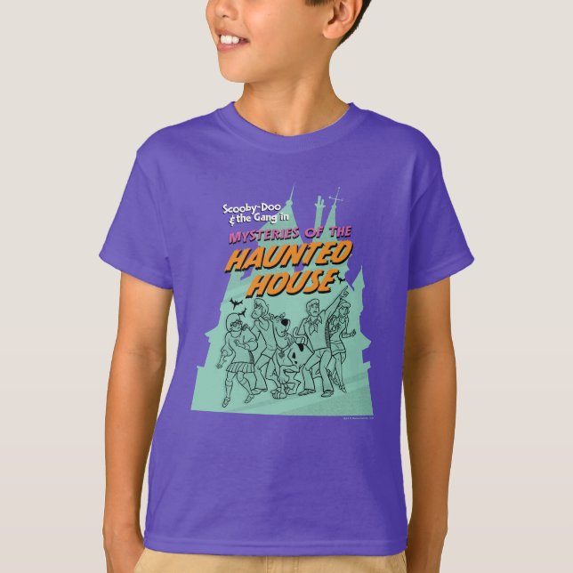 Camiseta Scooby-Doo e a gangue "Casa Assombrada" (Frente)