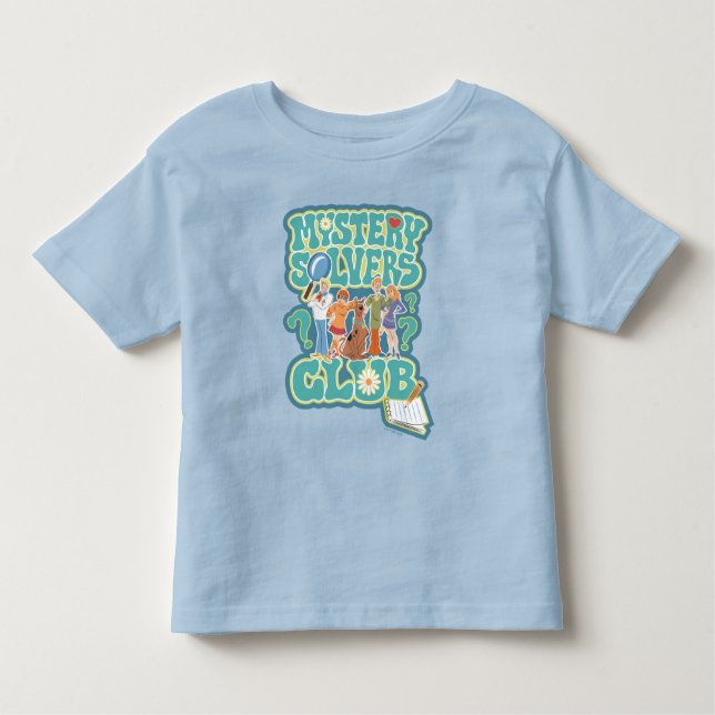 Camiseta Scooby-Doo e a gangue "Mystery Solvers Club" (Frente)