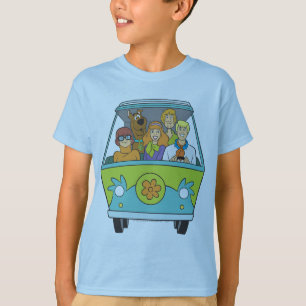 Camiseta Scooby-Doo e a Máquina Misteriosa Gang