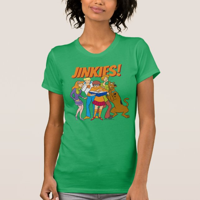 Camiseta Scooby-Doo e o Gang Investigate Book (Frente)