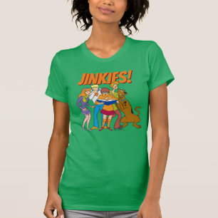 Camiseta Scooby-Doo e o grupo investigam o livro