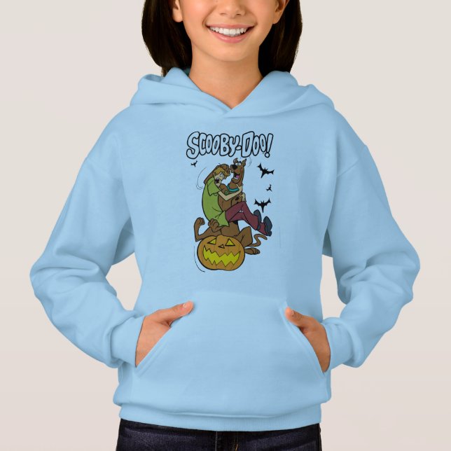 Camiseta Scooby-Doo e Shaggy Halloween Fright (Frente)