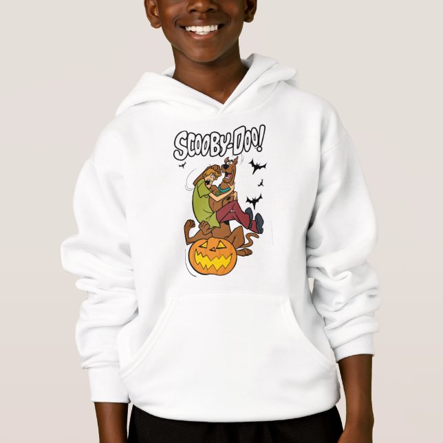 Camiseta Scooby-Doo e Shaggy Halloween Fright (Frente)