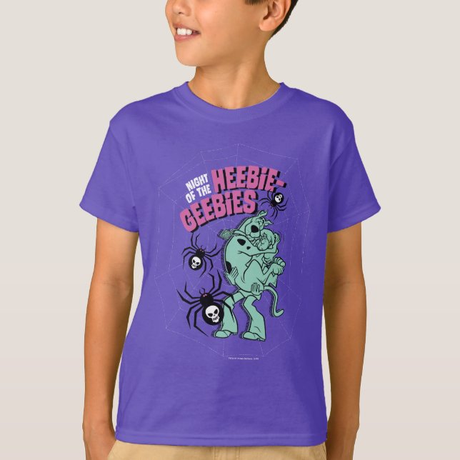Camiseta Scooby-Doo e Shaggy Heebie-Geebies (Frente)
