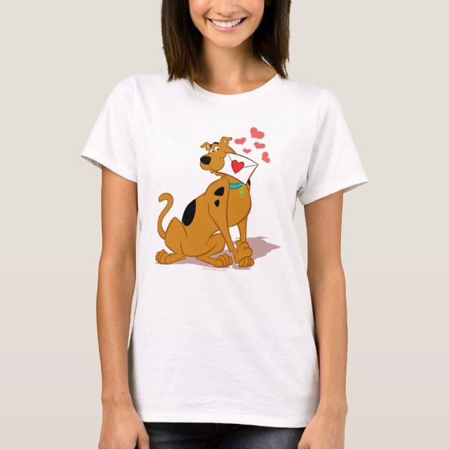 Camiseta Scooby-Doo - Envelope do Namorados de retenção (Frente)