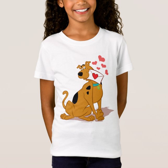 Camiseta Scooby-Doo - Envelope do Namorados de retenção (Frente)