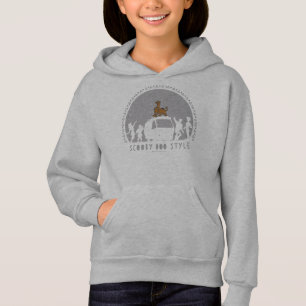 Camiseta Scooby-Doo Estilo Tribal Van Silhueta