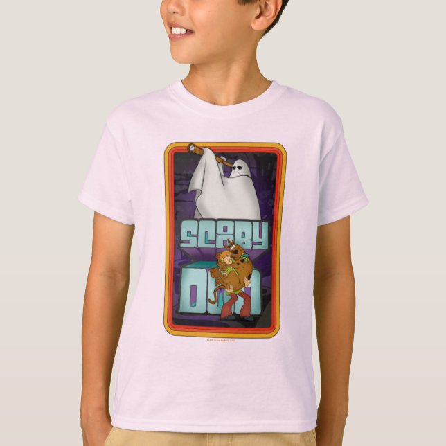 Camiseta Scooby-Doo | Fantasma à procura de Shaggy & Scooby (Frente)