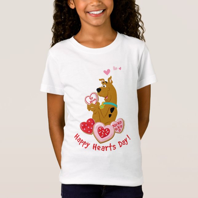 Camiseta Scooby-Doo - Feliz Dia do Coração (Frente)
