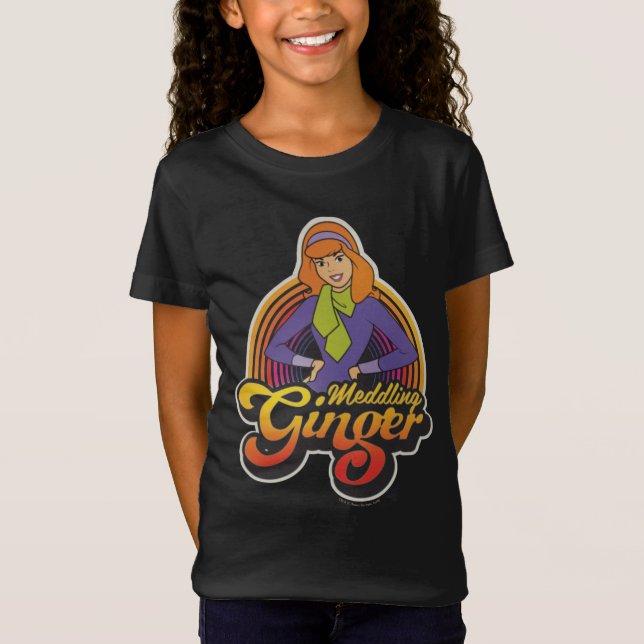 Camiseta Scooby-Doo | "gengibre de intromissão" Daphne (Frente)