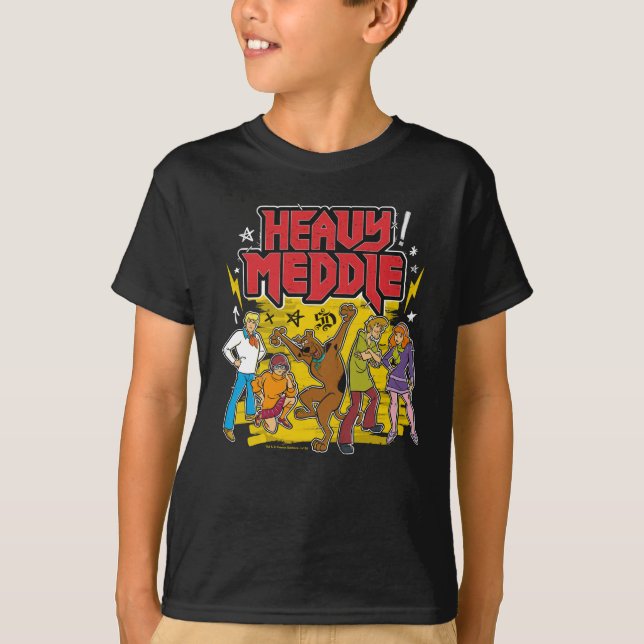 Camiseta Scooby-Doo | Gráfico "Medalha Pesada" (Frente)