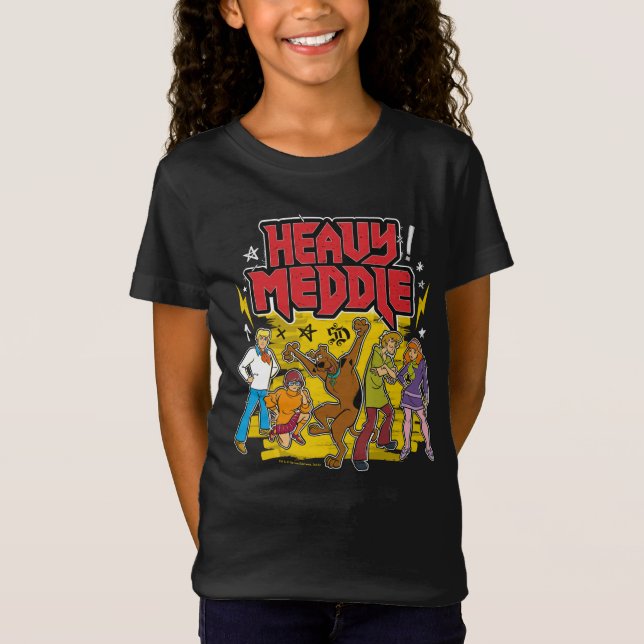 Camiseta Scooby-Doo | Gráfico "Medalha Pesada" (Frente)