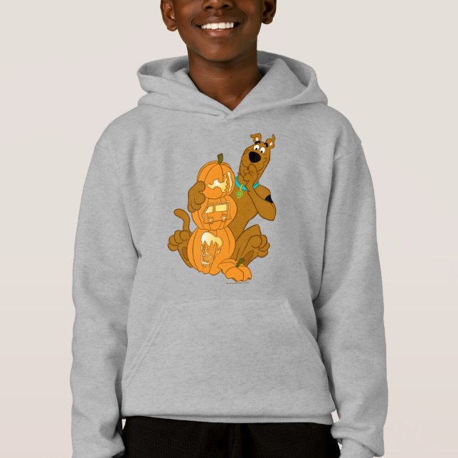 Camiseta Scooby-Doo| Halloween Jack-O-Lanterna (Frente)