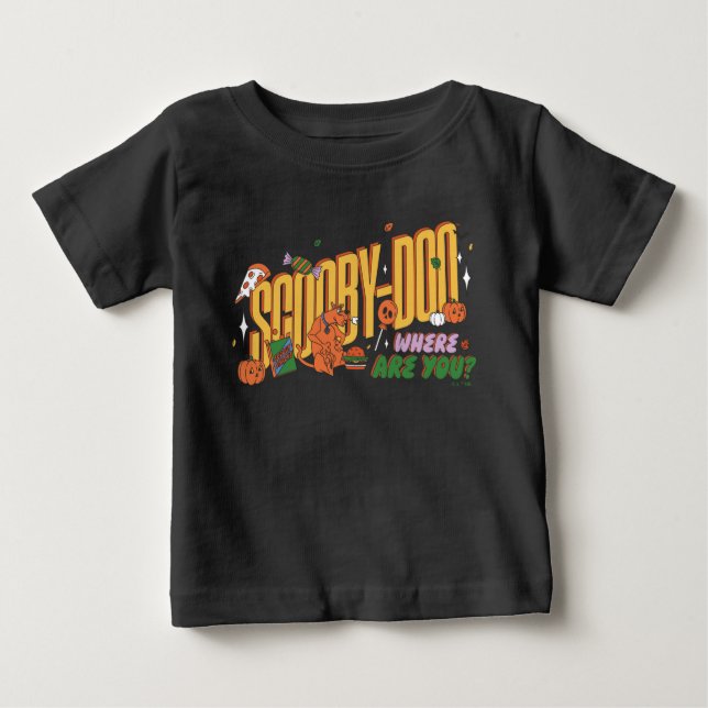 Camiseta Scooby-Doo Halloween Snack Logo (Frente)