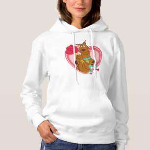 Camiseta Scooby-Doo Holding Heart Lolipops