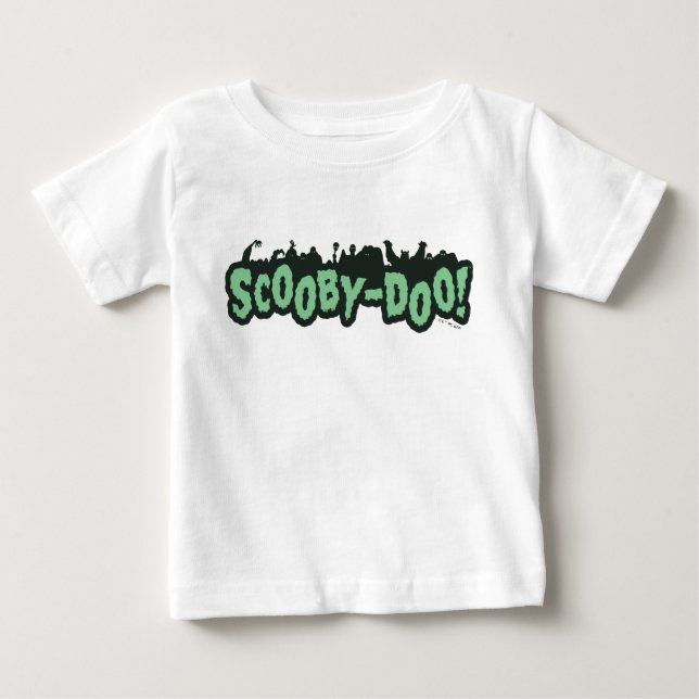 Camiseta Scooby-Doo! Logotipo Silhouette Monster (Frente)