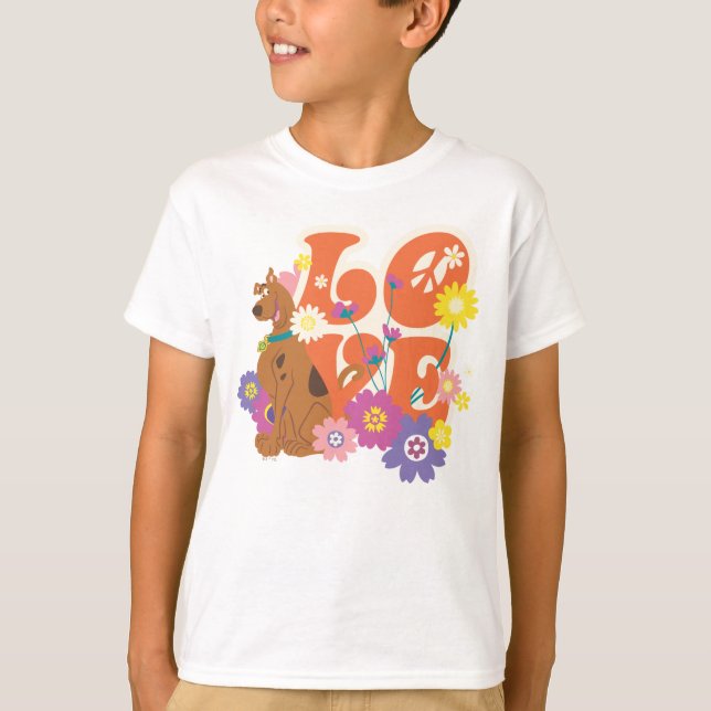 Camiseta Scooby-Doo "Love" (Frente)