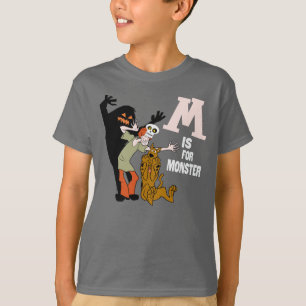 Camiseta Scooby-Doo   M é destinado ao Monster
