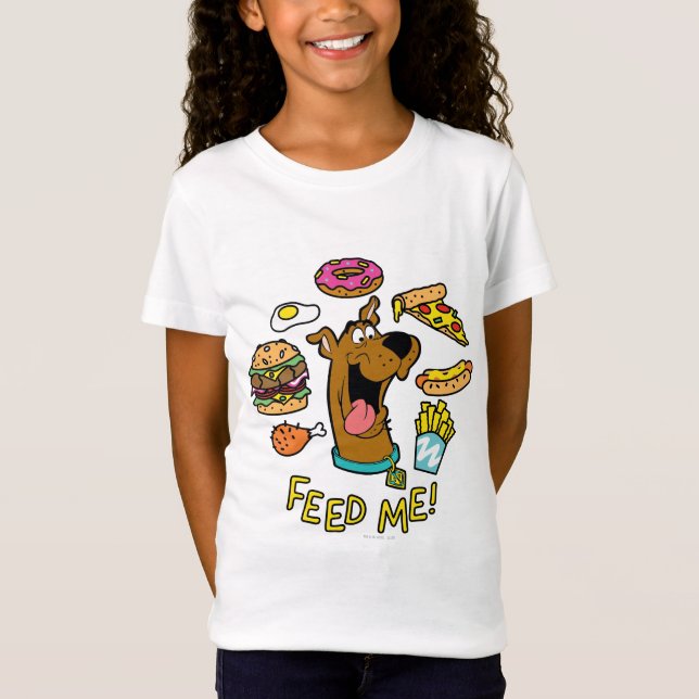 Camiseta Scooby-Doo Me Alimenta! (Frente)