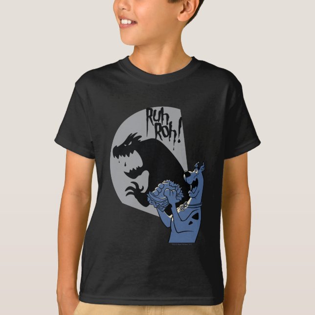 Camiseta Scooby-Doo Midnight Snack "Ruh Roh!" (Frente)