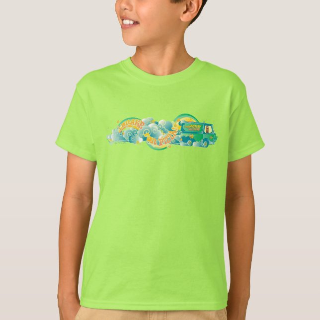 Camiseta Scooby-Doo | Mistério "I Brake For Pizza" (Frente)