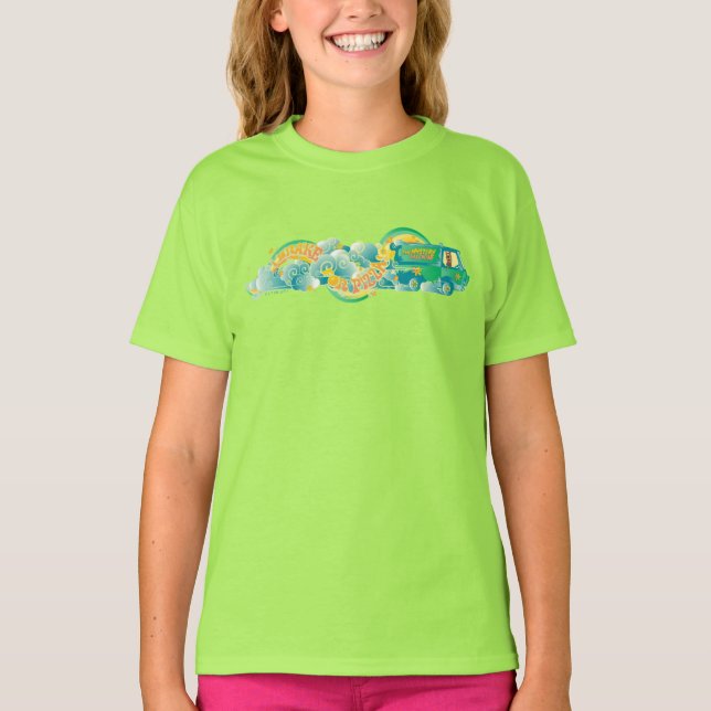 Camiseta Scooby-Doo | Mistério "I Brake For Pizza" (Frente)