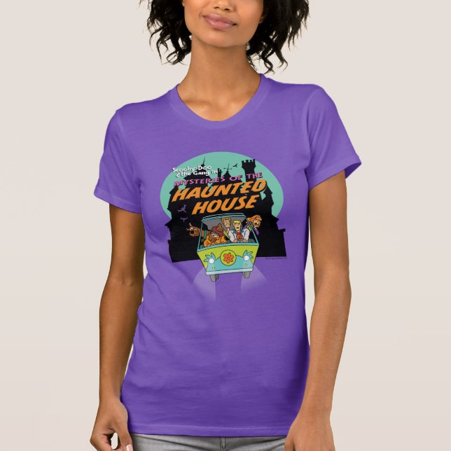 Camiseta Scooby-Doo "Mistérios Da Casa Assombrada" (Frente)