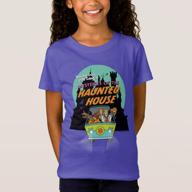 Camiseta Scooby-Doo "Mistérios Da Casa Assombrada" (Frente)