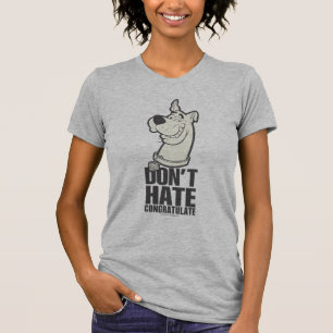 Camiseta Scooby-Doo "não deia, não felicita" o gráfico