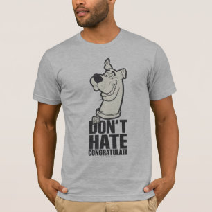 Camiseta Scooby-Doo "não deia, não felicita" o gráfico