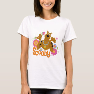 Camiseta Scooby-Doo nas flores