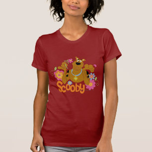 Camiseta Scooby-Doo nas flores