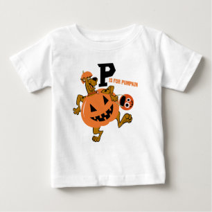 Camiseta Scooby-Doo P é para a abóbora