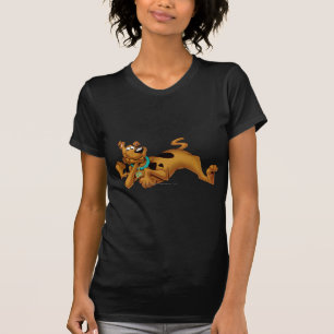 Camiseta Scooby-Doo que encontra-se para baixo