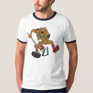 Camiseta Scooby-Doo que joga o hóquei
