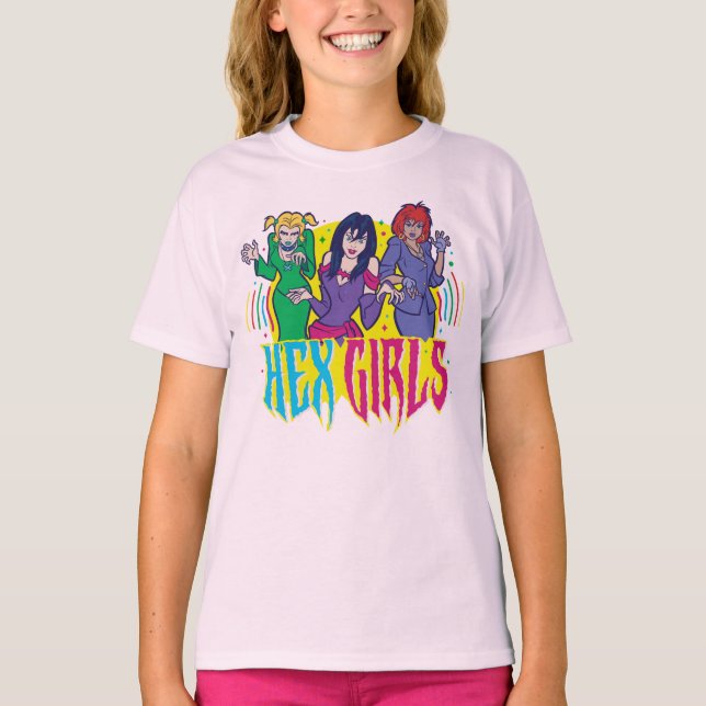 Camiseta Scooby-Doo | Raparigas Hex (Frente)