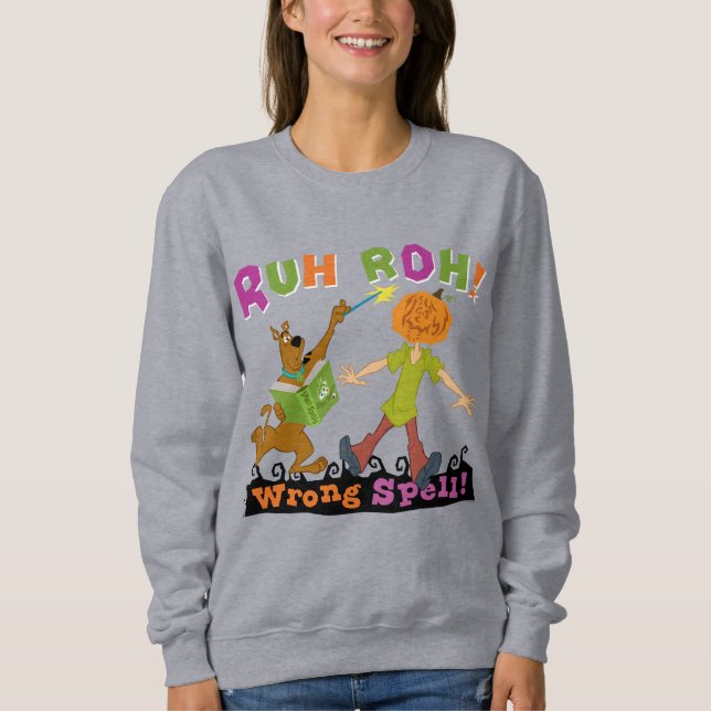Camiseta Scooby-Doo | Ruh Roh! Ortografia Errada! (Frente)