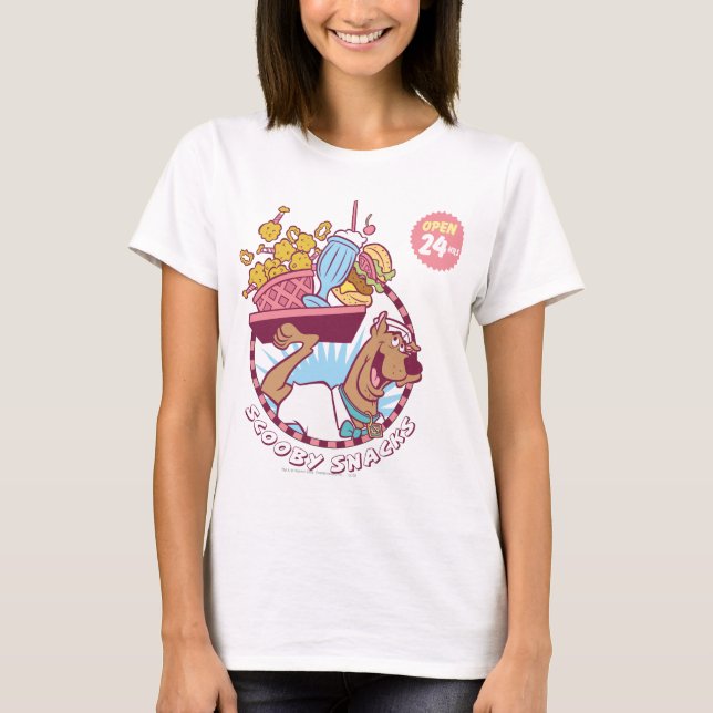 Camiseta Scooby-Doo "Scooby Snacks" (Frente)