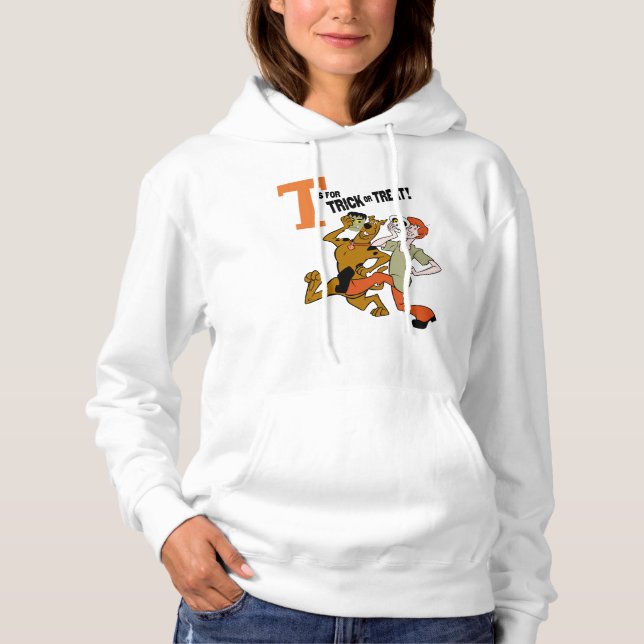 Camiseta Scooby-Doo | T é para Trick ou Tratat (Frente)