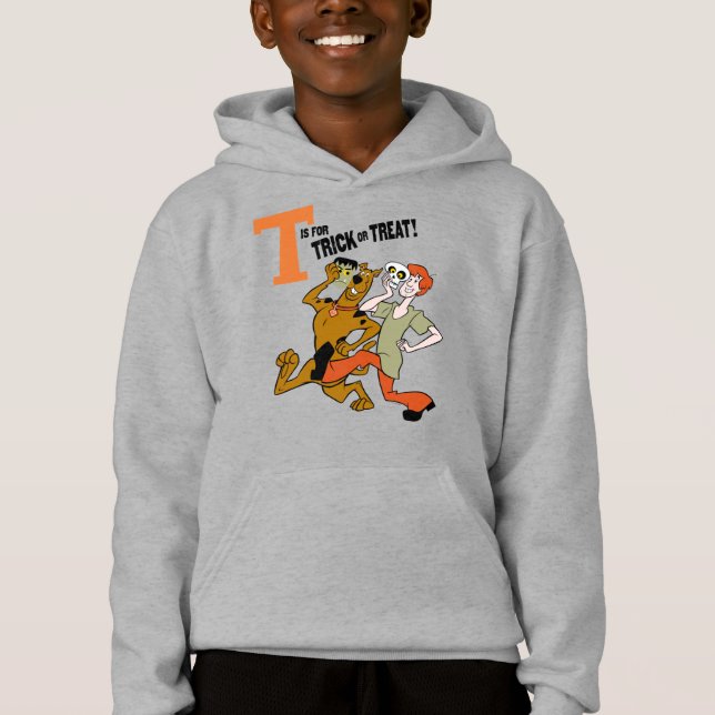 Camiseta Scooby-Doo | T é para Trick ou Tratat (Frente)